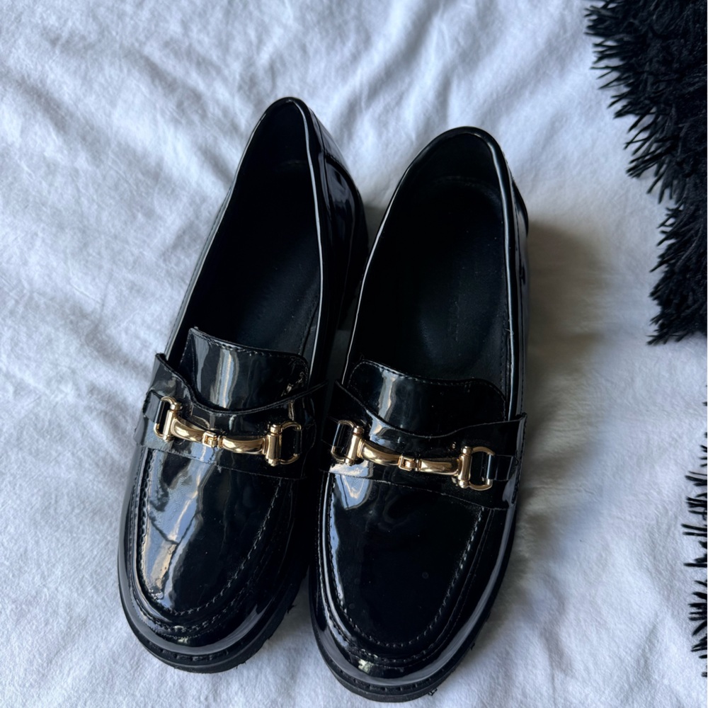 Princess Polly Capri Loafers Black
